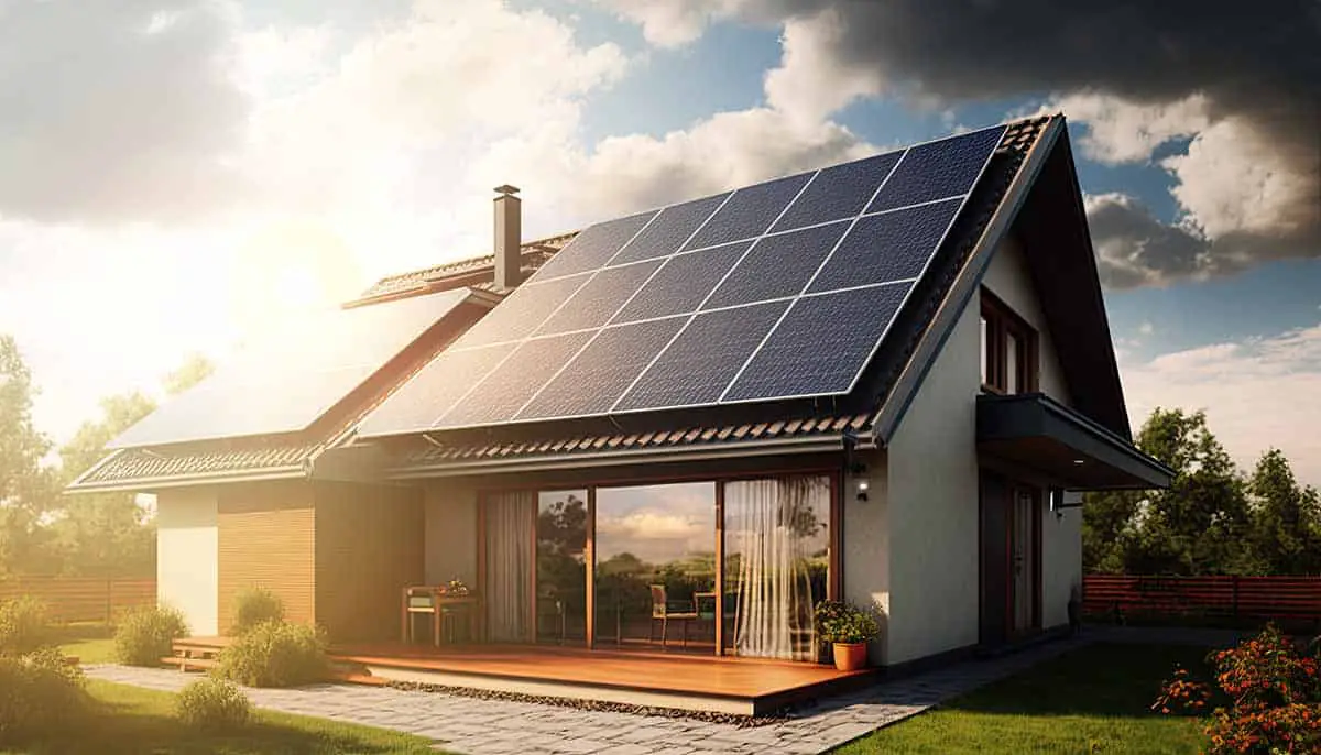 solar powered home