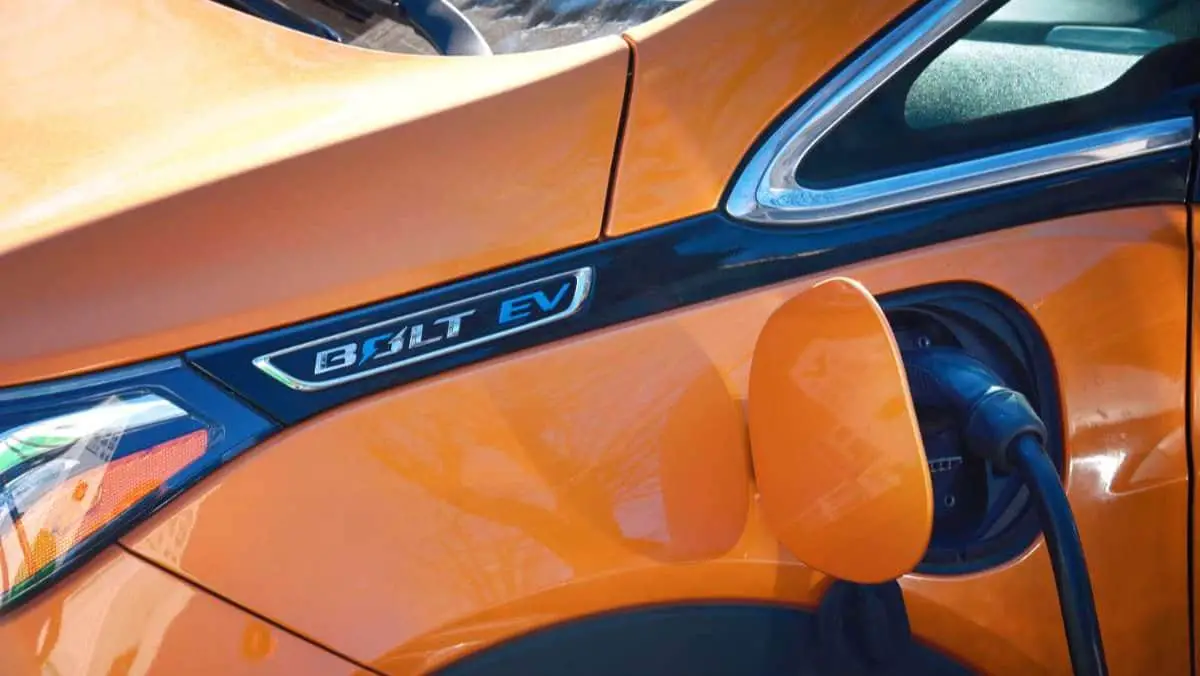 Chevrolet Bolt EV close-up shot